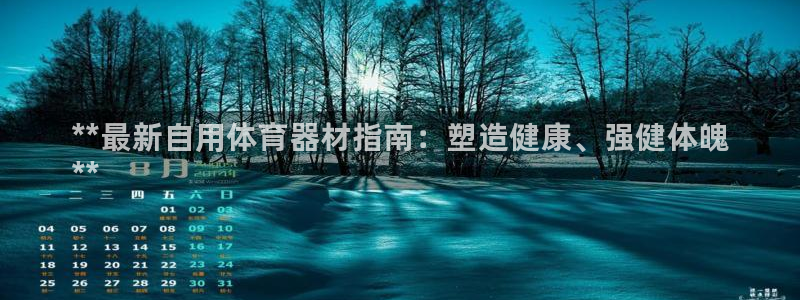 传奇星娱乐：**最新自用体育器材指南：塑造健康、强健