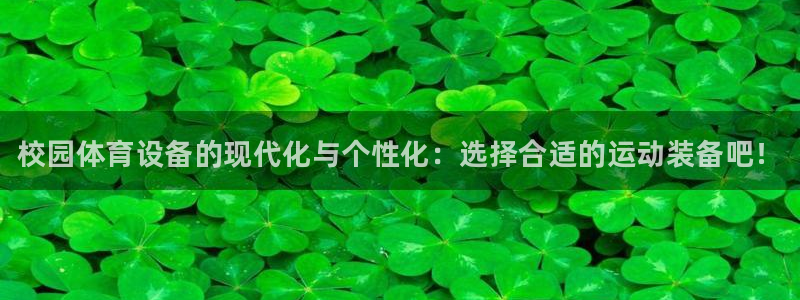 星欧娱乐测速软件下载：校园体育设备的现代化与个性化：选择合适